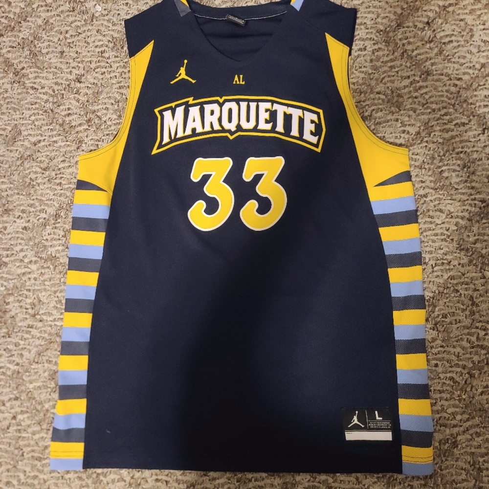 2010 Jordan Marquette Golden Eagles Jersey